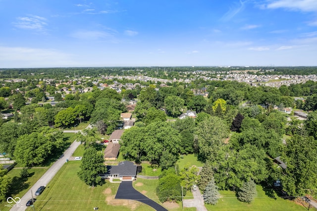 4622 S Franklin Rd, Indianapolis, IN 46239 - aerial view of a tree filled landscape