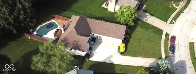 129 Back Creek Overlook, Greenwood, IN 46142 - drone / aerial view