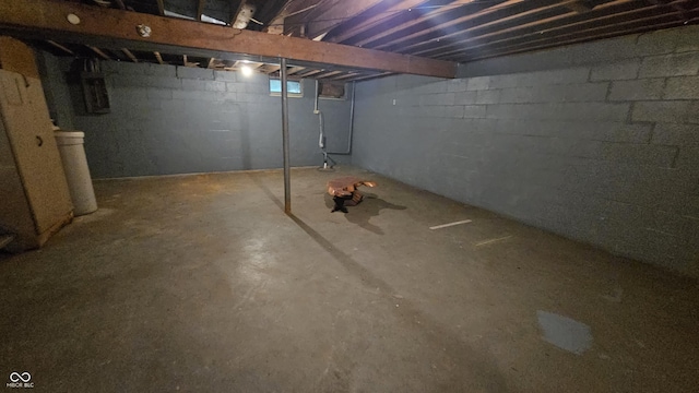 6714 Granner Ct, Indianapolis, IN 46221 - view of unfinished below grade area