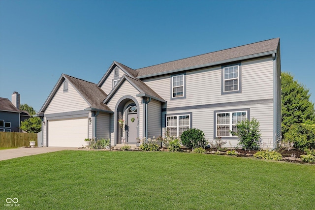 6136 Sandcherry Dr, Indianapolis, IN 46236 - traditional home featuring concrete driveway and an attached garage