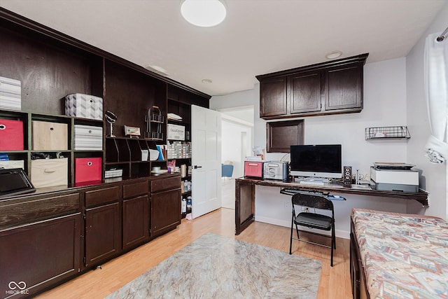 6136 Sandcherry Dr, Indianapolis, IN 46236 - office area with light wood-style flooring