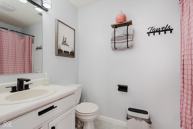 6136 Sandcherry Dr, Indianapolis, IN 46236 - bathroom featuring vanity and tile patterned floors