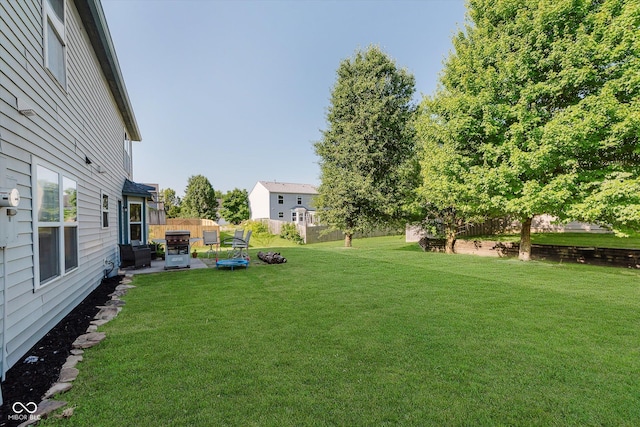 6136 Sandcherry Dr, Indianapolis, IN 46236 - view of yard with a patio