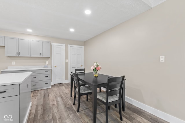 4359 N State Road 75th Hwy, North Salem, IN 46165 - dining area with light wood-type flooring and recessed lighting