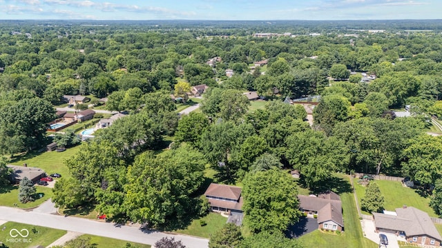 296 Summit Ridge Dr, Greenwood, IN 46142 - aerial view of property and surrounding area with nearby suburban area