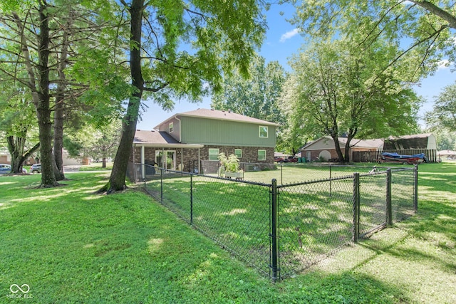 296 Summit Ridge Dr, Greenwood, IN 46142 - view of yard