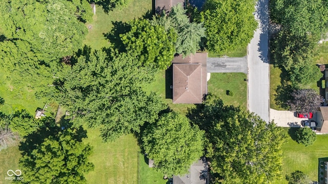 296 Summit Ridge Dr, Greenwood, IN 46142 - bird's eye view
