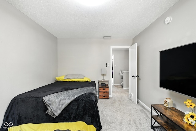 8147 Retreat Ln, Indianapolis, IN 46259 - carpeted bedroom featuring baseboards and a textured ceiling