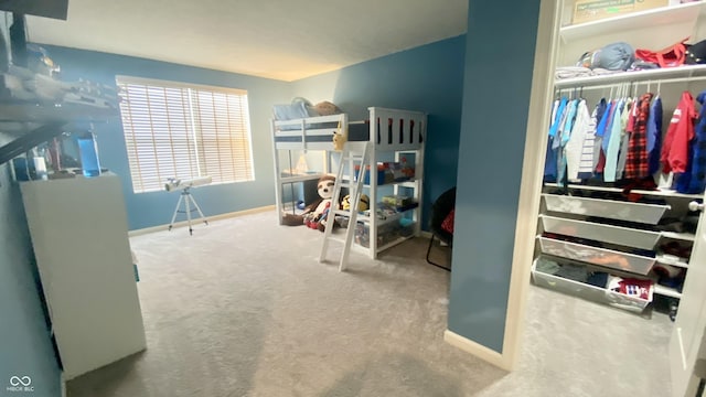 4081 Lotus St, Plainfield, IN 46168 - bedroom with carpet floors and baseboards