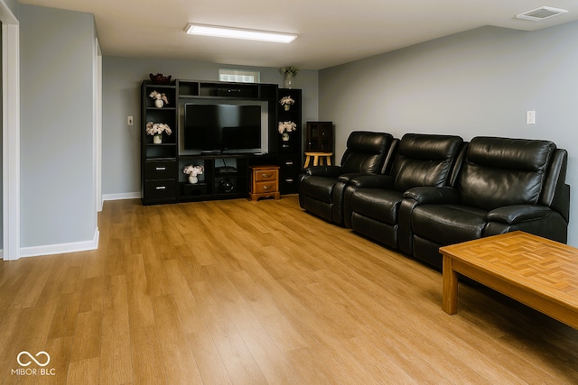 3911 Eastwind St, Indianapolis, IN 46237 - living room with wood finished floors and baseboards