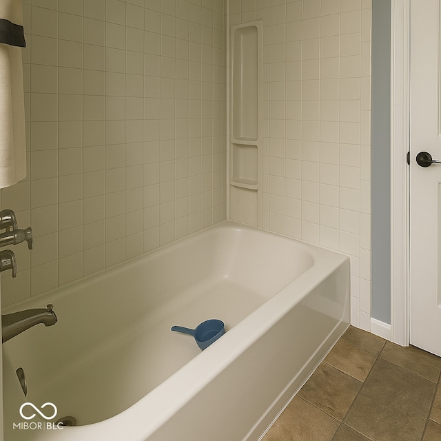 3911 Eastwind St, Indianapolis, IN 46237 - bathroom with tile patterned floors and baseboards
