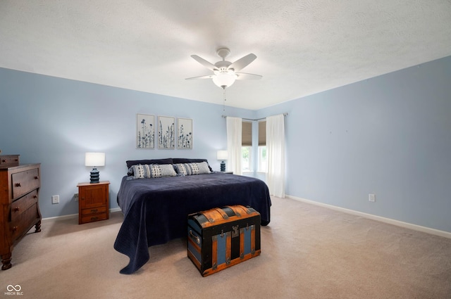 8365 Captain Dr, Avon, IN 46123 - bedroom with carpet and a ceiling fan