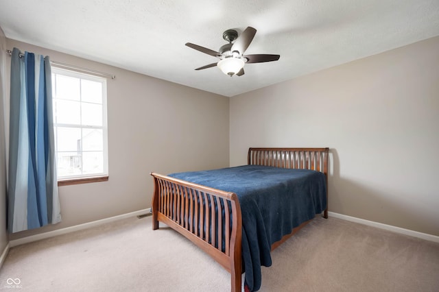 8365 Captain Dr, Avon, IN 46123 - bedroom featuring carpet floors and ceiling fan