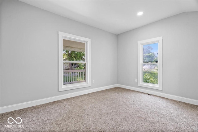 2813 S Monroe St, Muncie, IN 47302 - unfurnished room with carpet and recessed lighting
