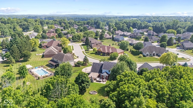 5910 Hickory Woods Dr, Plainfield, IN 46168 - aerial perspective of suburban area