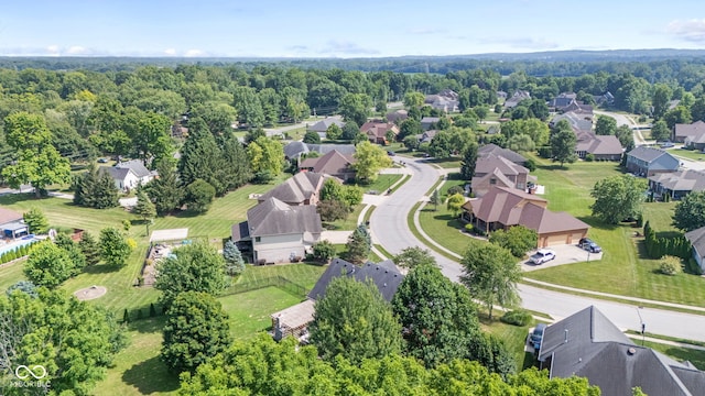 5910 Hickory Woods Dr, Plainfield, IN 46168 - aerial view of residential area