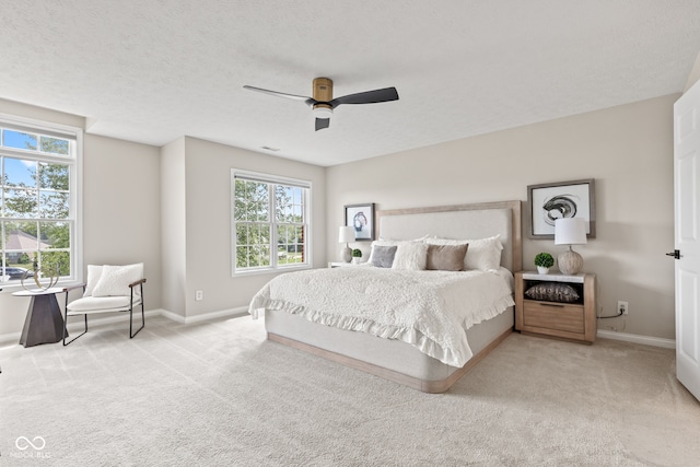 5910 Hickory Woods Dr, Plainfield, IN 46168 - bedroom with carpet and ceiling fan