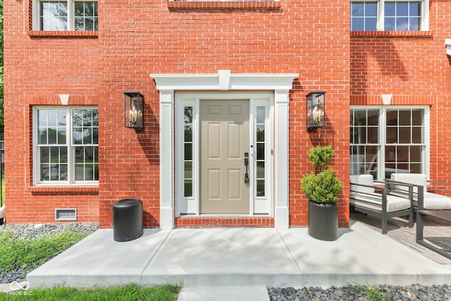 5910 Hickory Woods Dr, Plainfield, IN 46168 - view of exterior entry with brick siding
