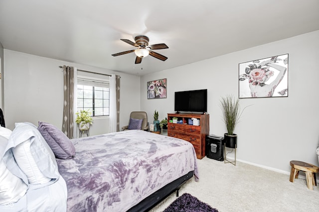 2206 Boston Ct Unit B, Indianapolis, IN 46228 - bedroom with carpet flooring and a ceiling fan