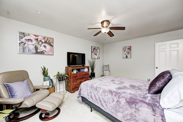 2206 Boston Ct Unit B, Indianapolis, IN 46228 - bedroom featuring carpet flooring and a ceiling fan