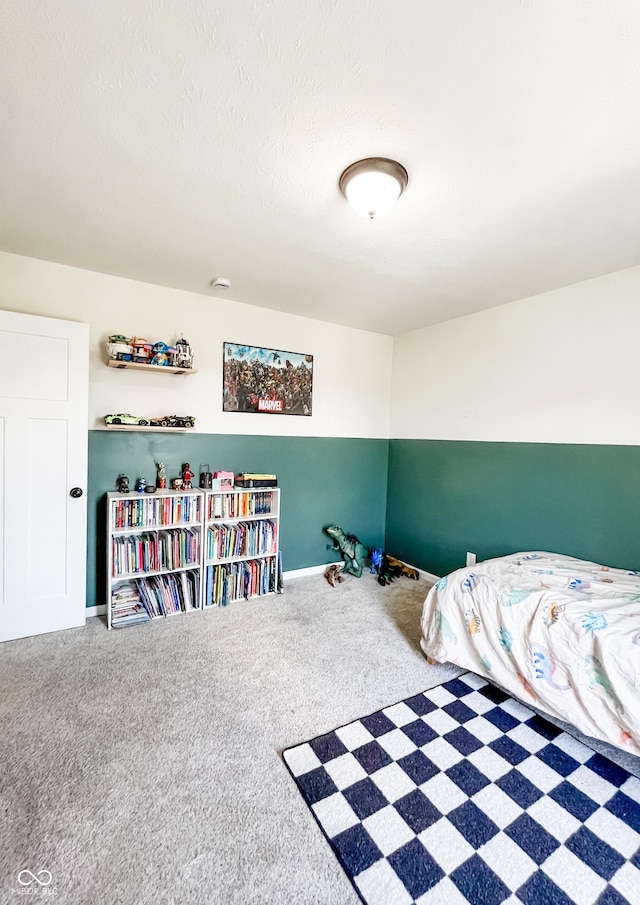 258 Center Ln, Crawfordsville, IN 47933 - bedroom featuring carpet and baseboards