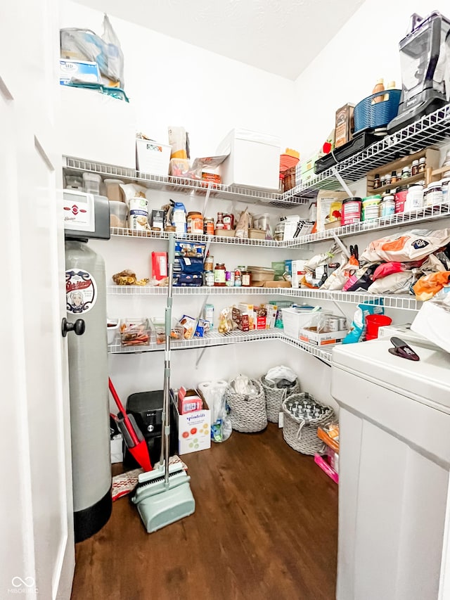258 Center Ln, Crawfordsville, IN 47933 - storage area with washer / clothes dryer