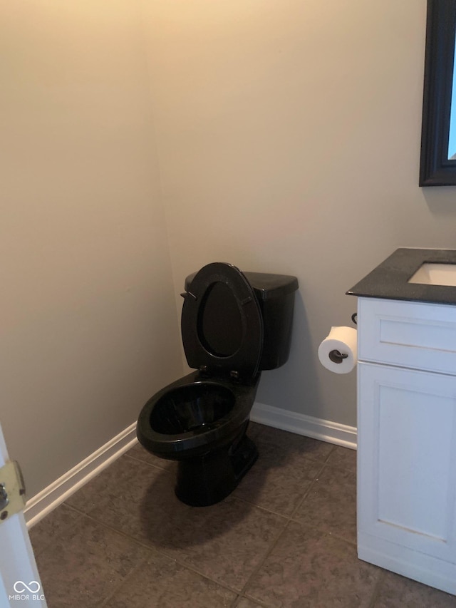 9532 Pinecreek Dr, Indianapolis, IN 46256 - bathroom with vanity and tile patterned floors