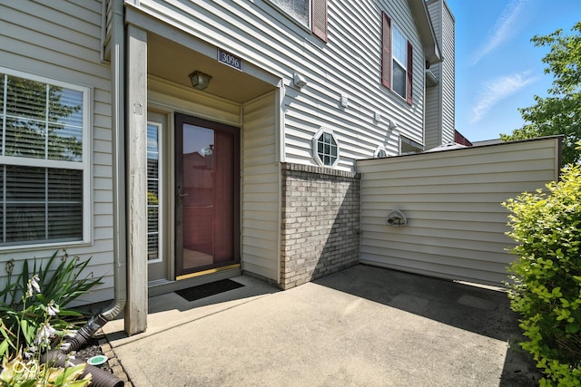 3096 Wildcat Ln, Indianapolis, IN 46203 - property entrance featuring brick siding