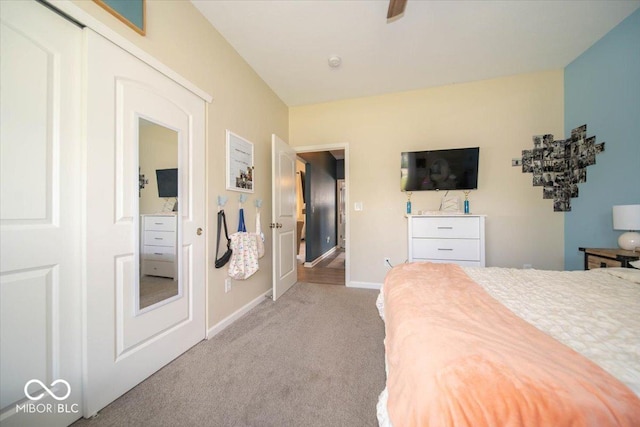 1615 N Blue Rd, Greenfield, IN 46140 - carpeted bedroom with baseboards
