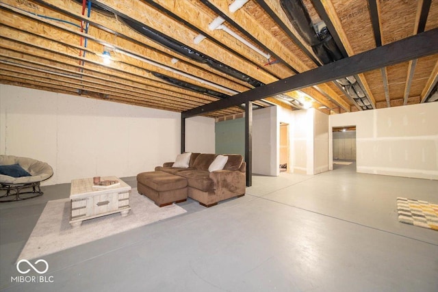 1615 N Blue Rd, Greenfield, IN 46140 - view of basement