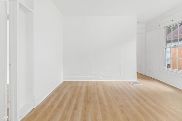 525 N Concord St N, Indianapolis, IN 46222 - spare room with light wood finished floors and baseboards