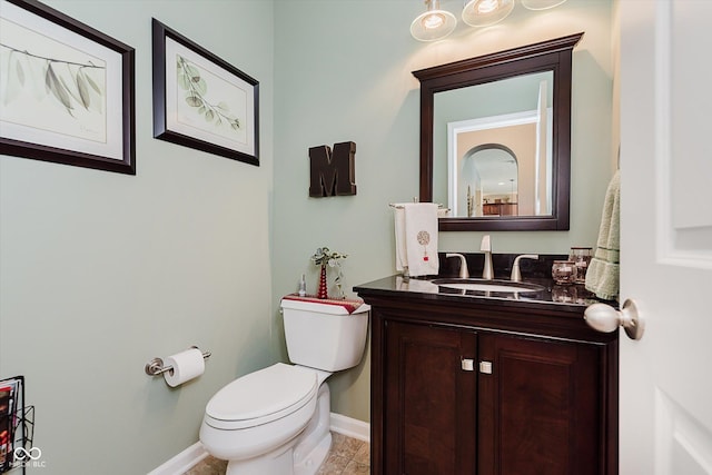823 Colin Dr, Avon, IN 46123 - bathroom with vanity and tile patterned floors