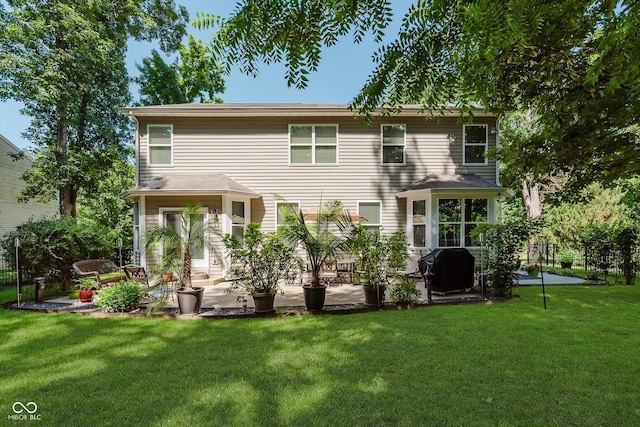 823 Colin Dr, Avon, IN 46123 - back of house with a patio and a yard