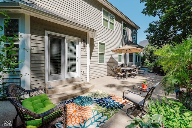 823 Colin Dr, Avon, IN 46123 - view of patio / terrace with outdoor dining area