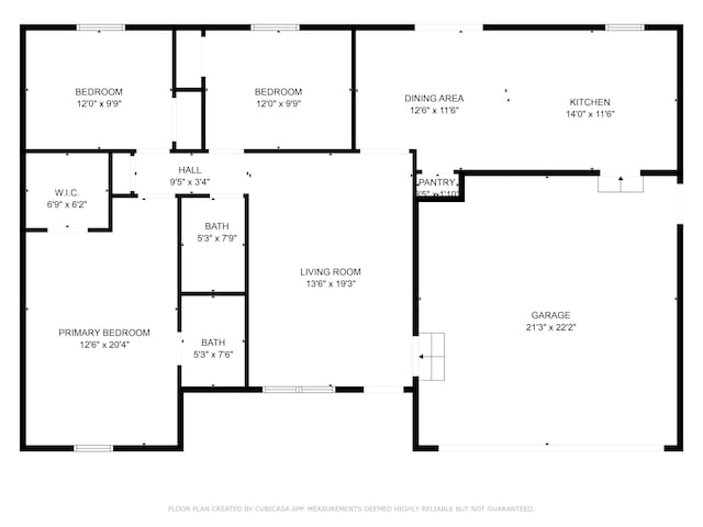 6020 E Smokey View Rd, Mooresville, IN 46158 - view of home floor plan