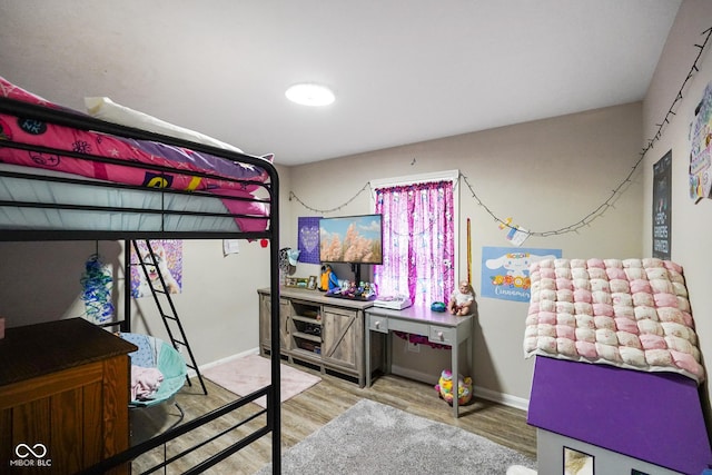 6020 E Smokey View Rd, Mooresville, IN 46158 - bedroom with wood finished floors and baseboards