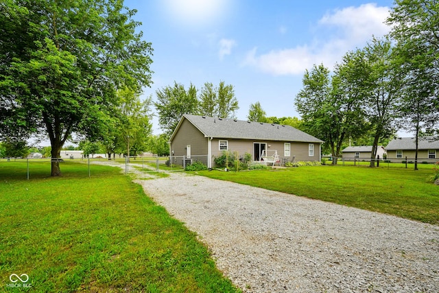6020 E Smokey View Rd, Mooresville, IN 46158 - back of property with driveway