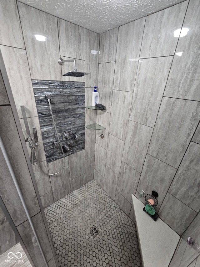 10450 Wintergreen Way, Indianapolis, IN 46234 - bathroom with tiled shower