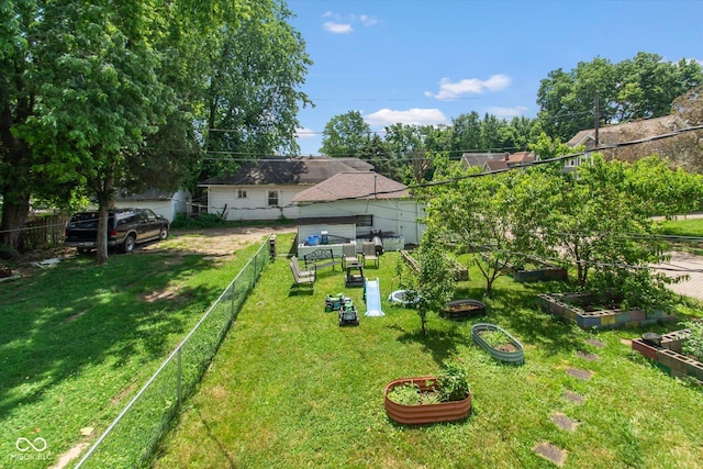 3459 W Michigan St, Indianapolis, IN 46222 - view of yard with a garden