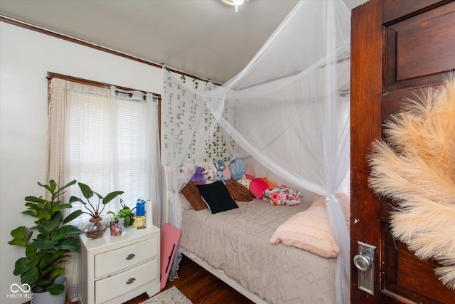 3459 W Michigan St, Indianapolis, IN 46222 - bedroom with wood finished floors