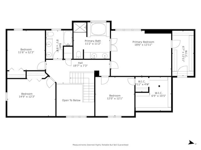 7621 Forest Dr, Fishers, IN 46038 - view of floor plan / room layout