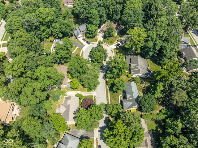 7621 Forest Dr, Fishers, IN 46038 - aerial perspective of suburban area