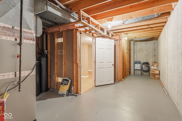 7621 Forest Dr, Fishers, IN 46038 - view of unfinished basement