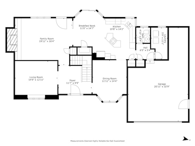 7621 Forest Dr, Fishers, IN 46038 - view of property floor plan