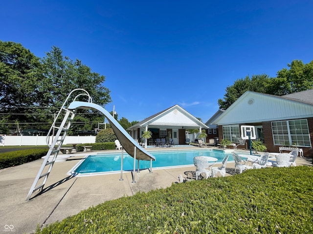 800 Walton Dr, Plainfield, IN 46168 - view of swimming pool featuring a patio
