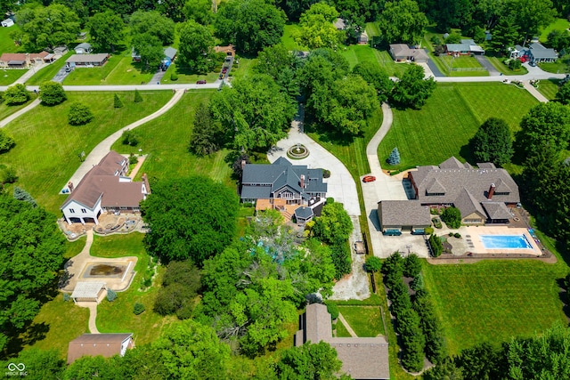 115 Jordan Rd, Indianapolis, IN 46217 - bird's eye view of a pool