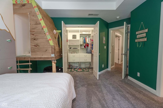 13299 W Wildflower Dr, Columbus, IN 47201 - carpeted bedroom featuring baseboards