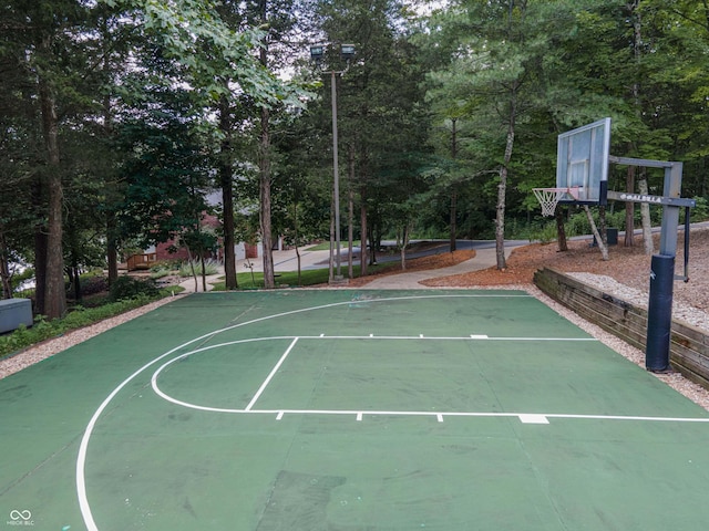 13299 W Wildflower Dr, Columbus, IN 47201 - view of sport court featuring community basketball court