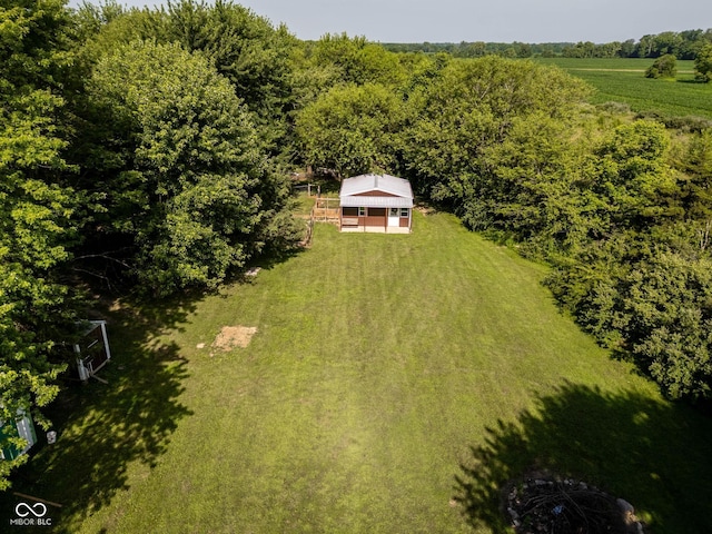 2748 S Meridian Rd, Greenfield, IN 46140 - aerial view of sparsely populated area