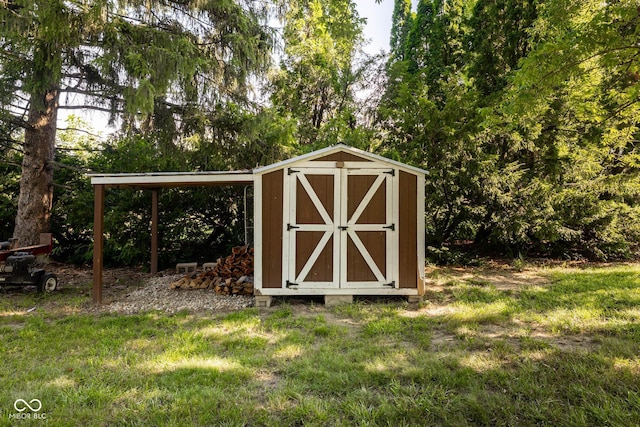 2748 S Meridian Rd, Greenfield, IN 46140 - view of shed
